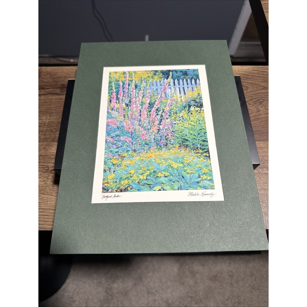 Michele Kennedy Art - Backyard Garden Print MK690